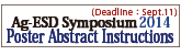 Poster Abstract Instructions